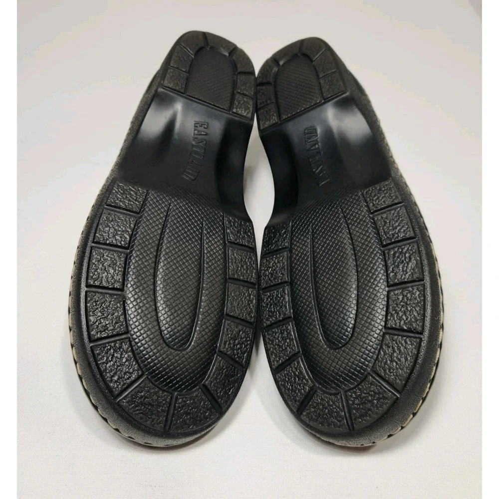 Eastland Womens Black Leather Kelsey Clogs Size 11M‎ - Picture 9 of 9